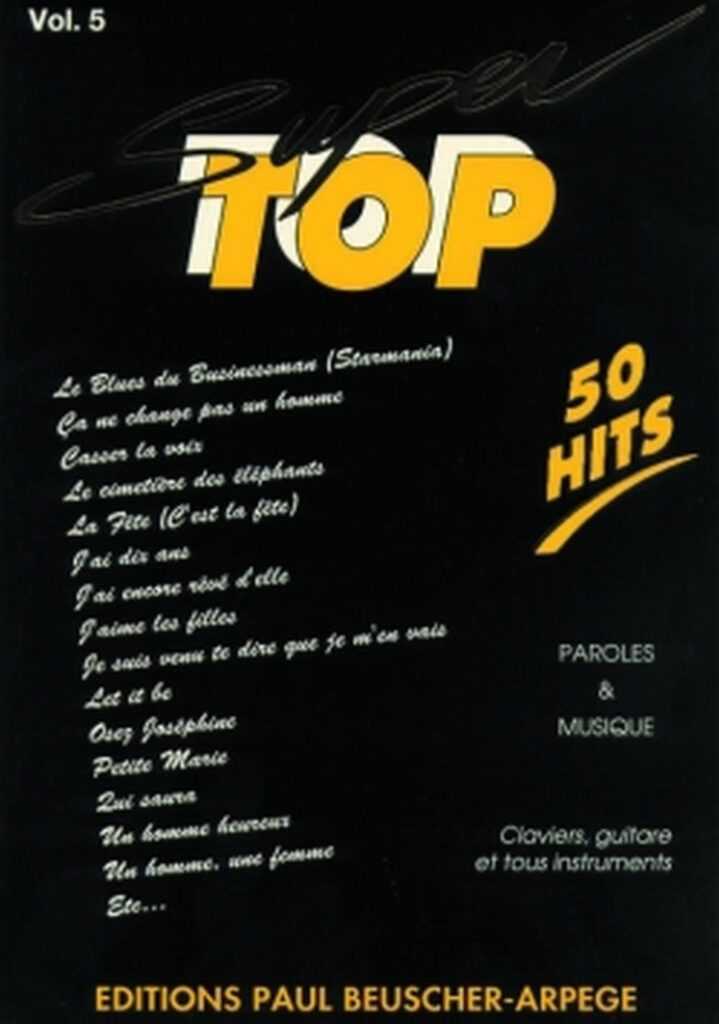 Super Top n°5 : Analyse des performances des artistes selon les données de l’industrie musicale.