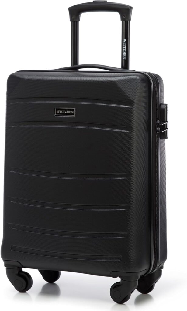 WITTCHEN lance une valise cabine rigide en ABS avec roulettes pivotantes et serrure.