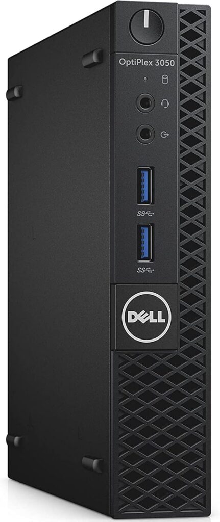 Dell Optiplex 3050 Mini Desktop avec Intel Core i7 et 16 Go de RAM disponible en reconditionné.