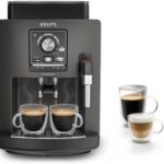 Krups Harmony EA508BE0 : Machine à café automatique avec mousseur à lait et 4 boissons.