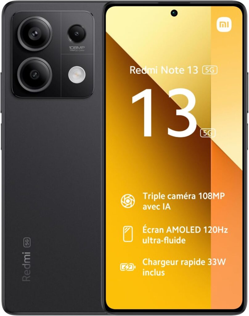 Xiaomi présente le Redmi Note 13 5G avec processeur MediaTek et autonomie de 5000 mAh