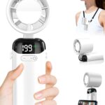 Kouric Portable Turbo Fan : 199 vitesses et autonomie de 10 heures pour un usage extérieur.