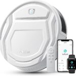 Lefant M210 : Aspirateur robot compact de 2200Pa, autonomie auto-rechargeante.