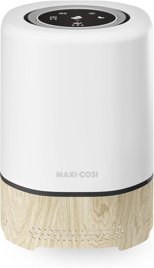 Maxi-Cosi Clean 3-in-1 Air Purifier Certifié HEPA H13, Compatible Alexa et Google Assistant