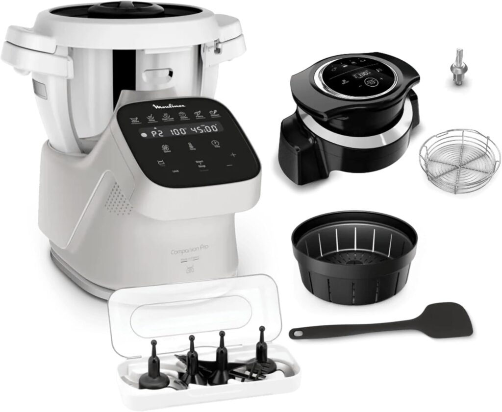 Lancement du Moulinex Companion Pro avec extension friteuse à air et capacités XL en France.