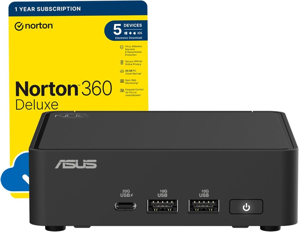Asus lance le Nuc 15 Pro Slim Kit RNUC15CRKU500002 en tant que barebone compact.