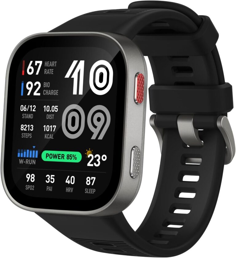 Amazfit Beep Max : Montre connectée avec écran AMOLED et 20 jours d’autonomie