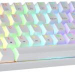 Geeky GK61 : Clavier Mécanique Hot Swappable avec Rétroéclairage RGB pour PC/Mac