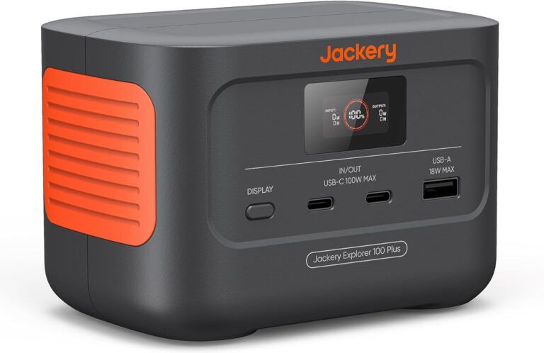 Jackery présente un générateur électrique portable Explorer 100Plus pour le camping et les voyages