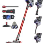VACTechPro présente un aspirateur sans fil 48000Pa avec filtration à 8 couches et brosse anti-accrochage.