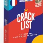 CRACK LIST : Un jeu de société français pour 2 à 8 joueurs dès 10 ans.