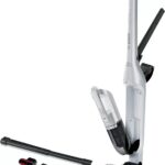 Bosch présente l’aspirateur Flexxo BBH3ALL28 avec autonomie de 55 minutes et accessoires inclus.