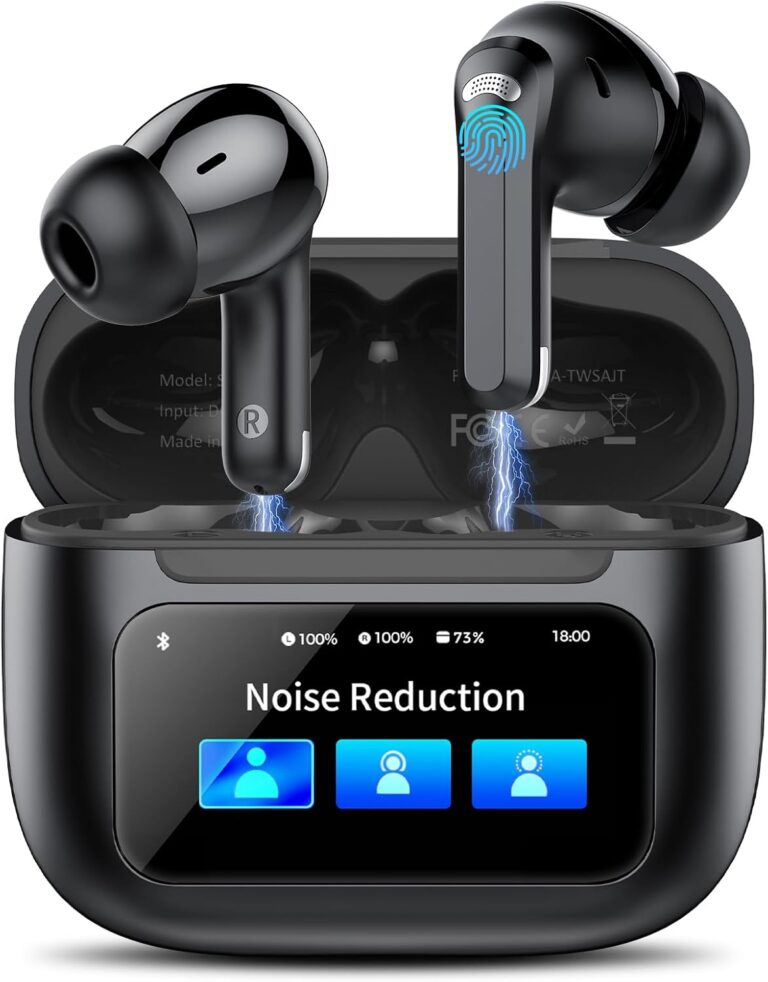 TiMu 2026: Casque Bluetooth 5.4 avec écran tactile LED et résistance à l’eau IPX7