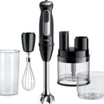 Braun MultiQuick 5 Pro : Mixeur plongeant avec 25 vitesses et accessoires pour purées et soupes