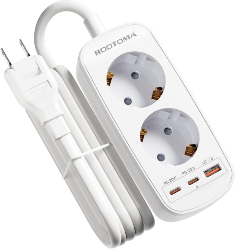 Adaptateur secteur pour le Japon, Panama, Thaïlande, Vietnam et Taïwan avec 3 ports USB.
