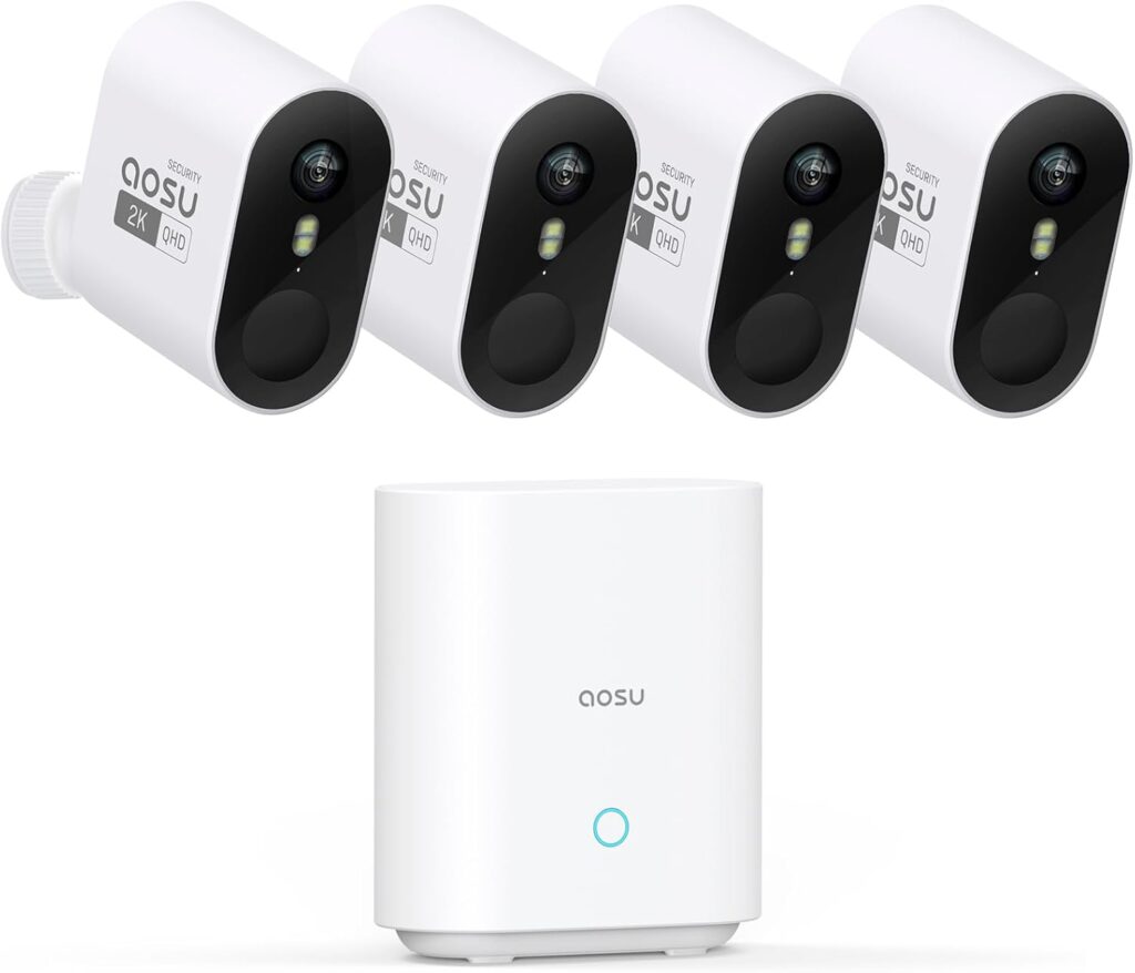 AOSU lance une caméra de surveillance WiFi extérieure offrant une autonomie de 240 jours.