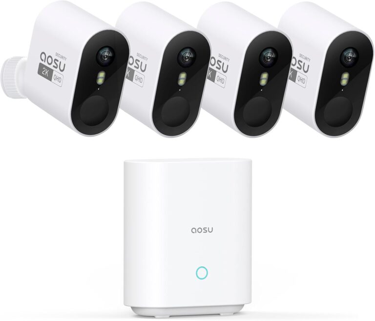 AOSU lance une caméra de surveillance WiFi extérieure offrant une autonomie de 240 jours.