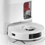 Bosch dévoile le robot aspirateur Spotless BCRD1W avec navigation avancée et service station.