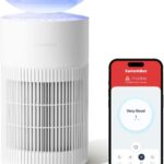 SwitchBot Air Purifier : Filtration HEPA 99,97% et fonctionnement silencieux à 20dB