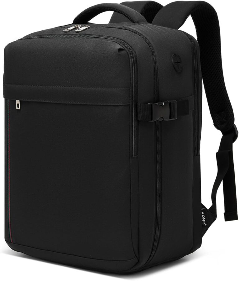 Kono Airplane Cabin Travel Backpack : Luggage conforme aux normes Ryanair et EasyJet, 24 L.
