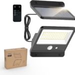 Philips présente une lampe solaire LED de sécurité 6500K avec capteur PIR et télécommande.