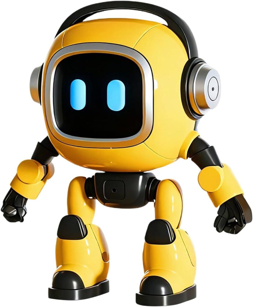 AI Robot : un jouet éducatif interactif en plastique résistant pour jeunes et adultes.