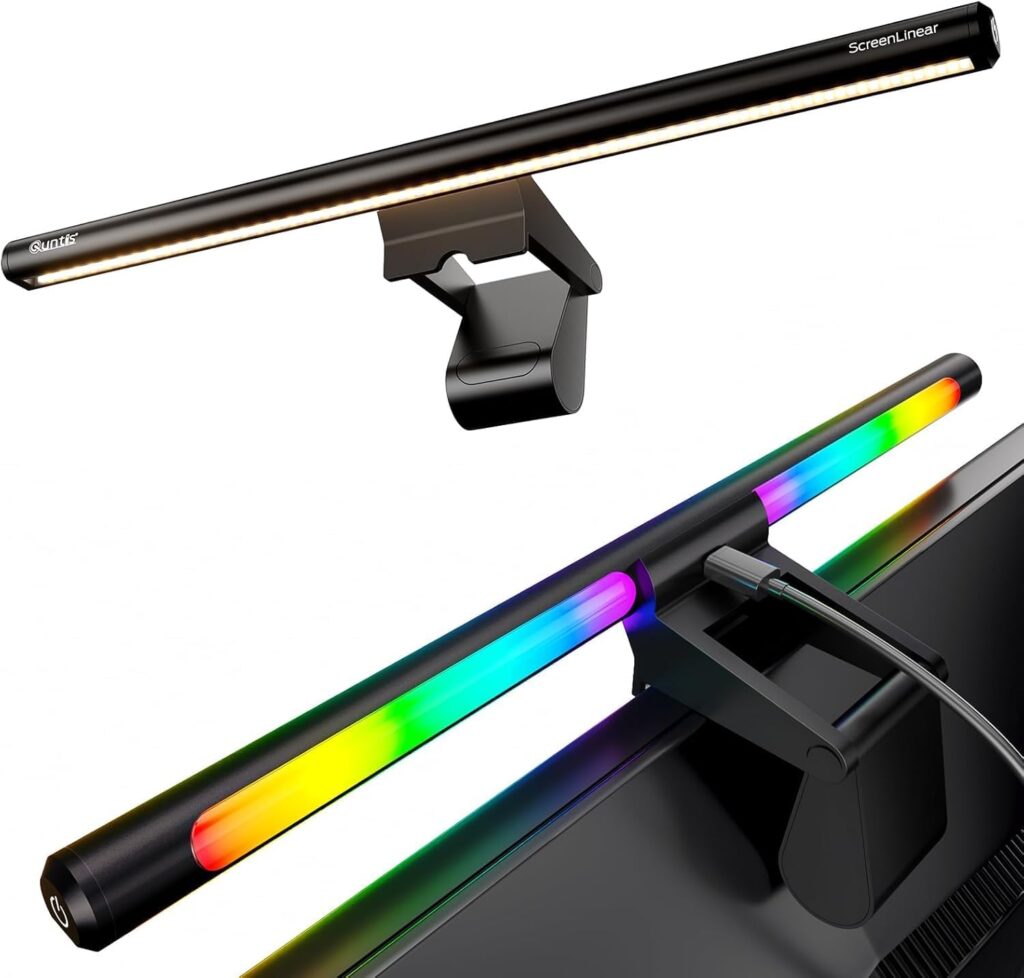Quntis présente une lampe de bureau USB RGB de 40 cm pour un éclairage ajustable et varié.