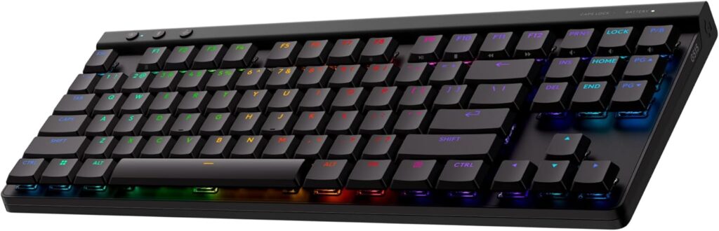 Logitech présente le G 515 Lightspeed TKL, un clavier de jeu sans fil AZERTY en PBT.