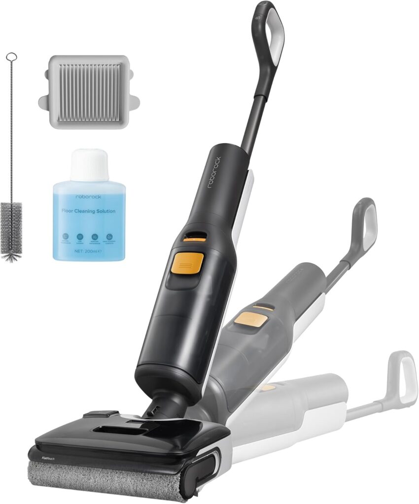 Roborock F25 BX : Aspirateur laveur sans fil avec nettoyage à haute température et fonction inclinable.