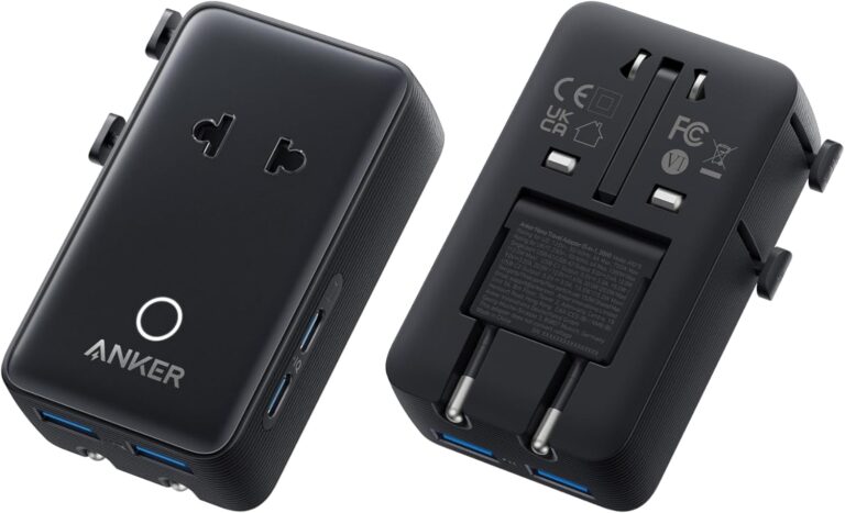 Anker Nano : Adaptateur universel 5 ports compatible dans plus de 200 pays