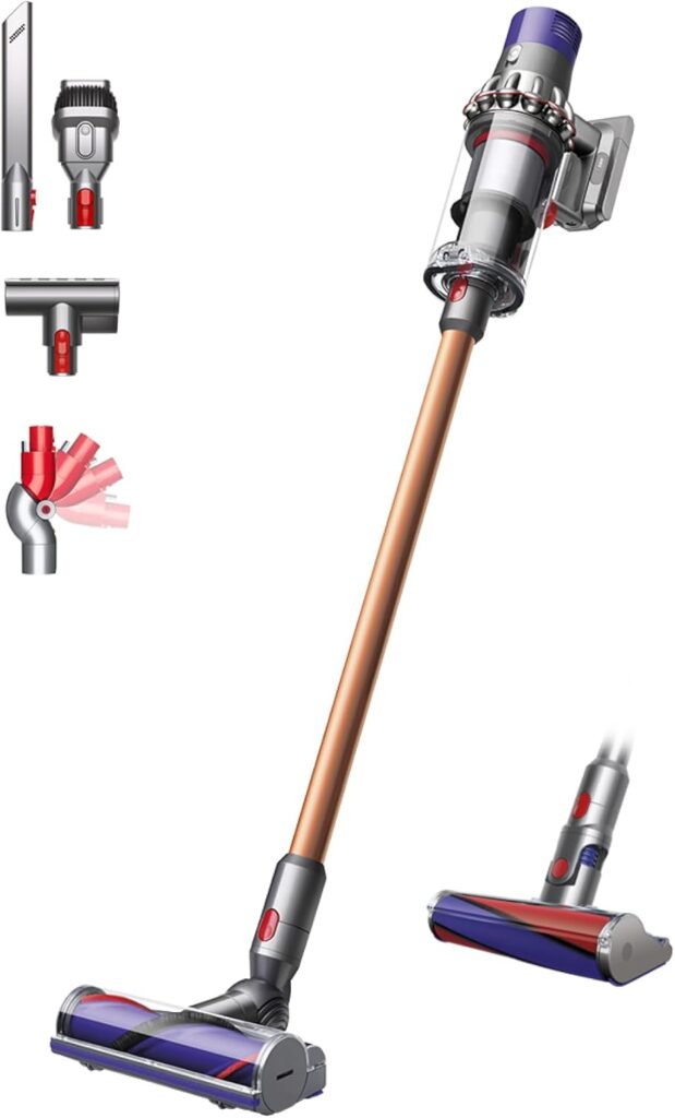 Dyson Cyclone V10 Absolute : Aspirateur sans fil de 150 Airwatts et 60 minutes d’autonomie