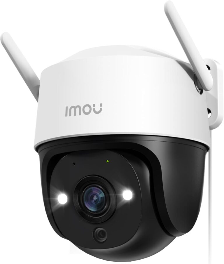 Imou lance une caméra de surveillance 360° avec détection de personnes et véhicules.
