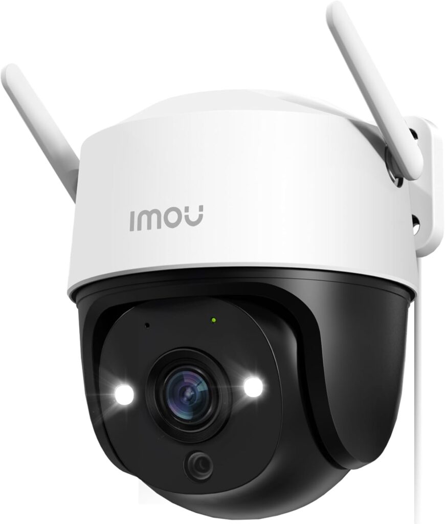 Imou lance une caméra de surveillance 360° avec détection de personnes et véhicules.