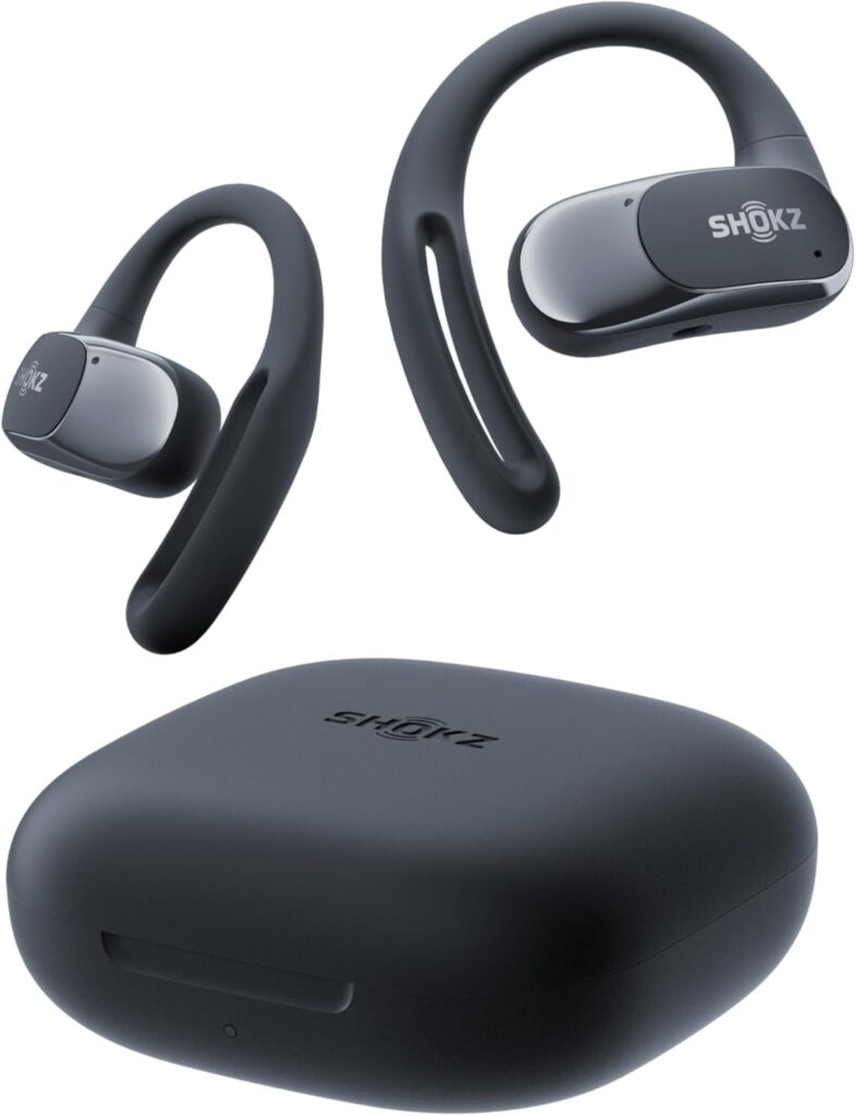 SHOKZ OpenFit Air : écouteurs sans fil IP54, 28h d’autonomie et conception pour le sport