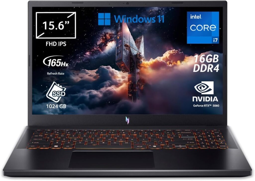 Acer lance le Nitro V 15 I avec NVIDIA GeForce RTX 5060 et Intel Core i7 de 13e génération