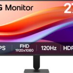 LG Ultrafine 27U411A-B : Moniteur IPS 27&Prime;, FHD, 120Hz, DCI-P3 99%, conçu pour la précision visuelle.