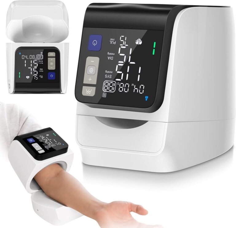 Arboleaf : Moniteur de pression artérielle numérique avec mesure du rythme cardiaque et rythme, pour usage domestique