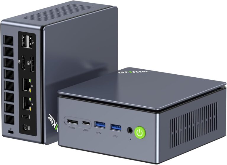 GMKtec présente le Mini PC Gaming M7 Ultra avec Ryzen 7 Pro 6850U et Oculink Dual LAN.