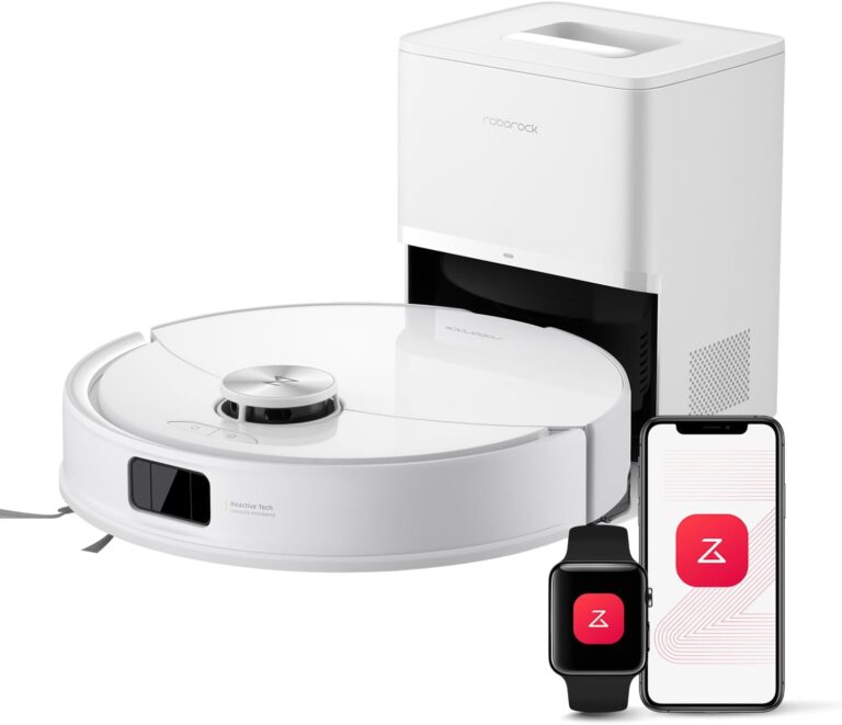 Roborock Q10 S5+ : Aspirateur robot avec vidange automatique et système d’évitement d’obstacles