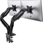 Huanuo présente un support de moniteur pour écrans doubles de 13 à 32 pouces, compatible VESA.