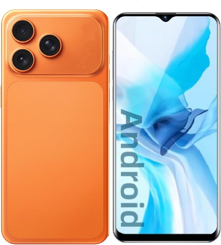 Lancement d’un smartphone Android avec écran de 6,6 pouces, double caméra et 4G.
