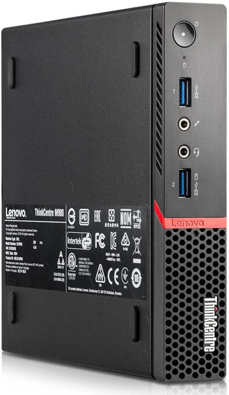 Lenovo ThinkCentre M700 Tiny : PC de bureau reconditionné avec Core i5, 16 Go RAM et 512 Go SSD