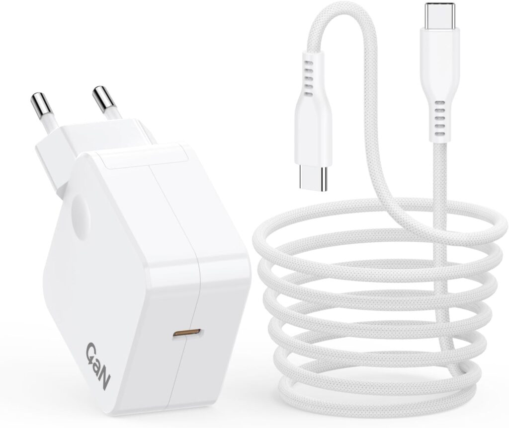 Chargeur USB-C 67W GaN pour ordinateurs portables et smartphones, compatibilité avec MacBook et Lenovo