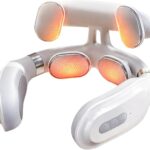 Massager cervical Vertaline Cervirest rechargeable avec 16 niveaux d&rsquo;intensité pour soulagement des douleurs.