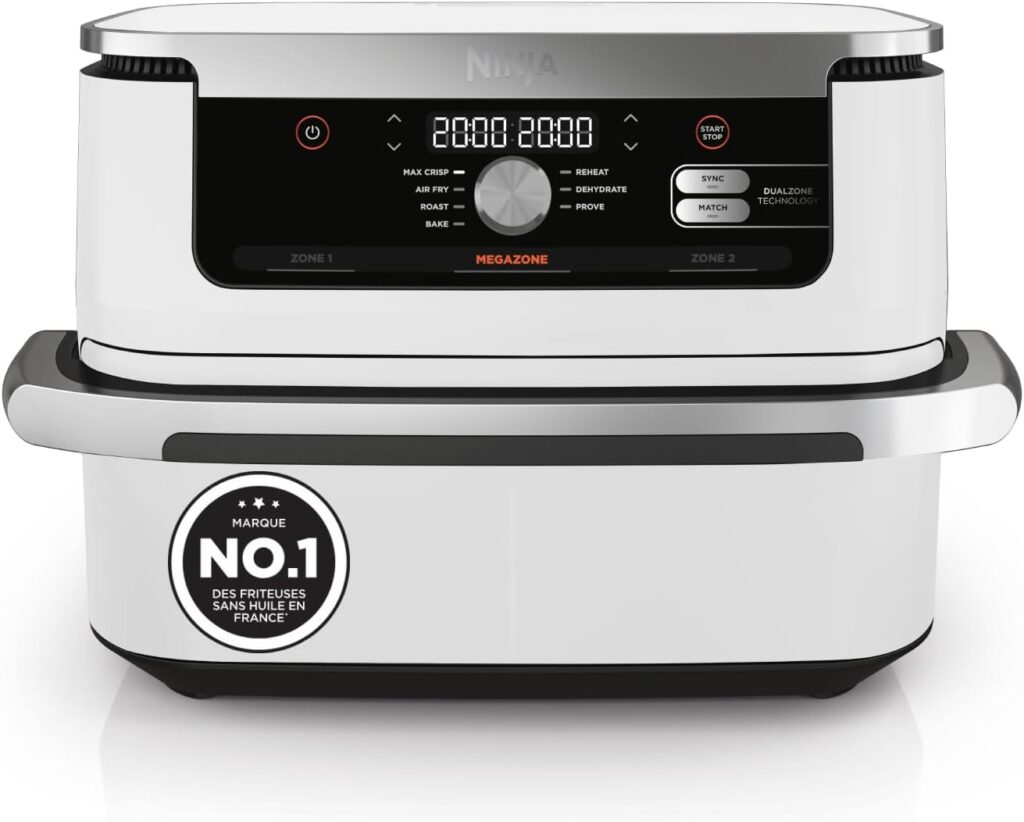Ninja Foodi FlexDrawer Air Fryer 2 Compartments, 10.4L, 7 en 1, disponible en Europe.