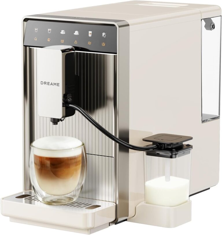 Dreame Ecceluxe Slim : machine à café compacte avec écran tactile et mousse de lait crémeuse