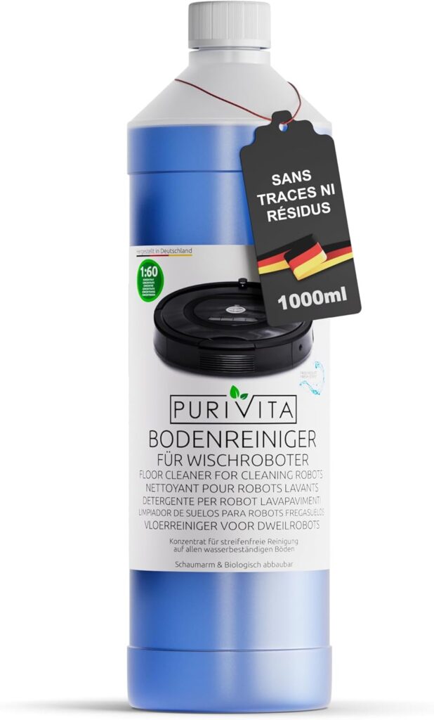 Purivita lance un nettoyant concentré durable pour lave-sols de 1000 ml sans traces.