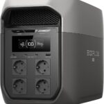 La station d’énergie portable EF ECOFLOW DELTA 3 Max offre une capacité de 2048Wh et recharge à 80% en 51 minutes.