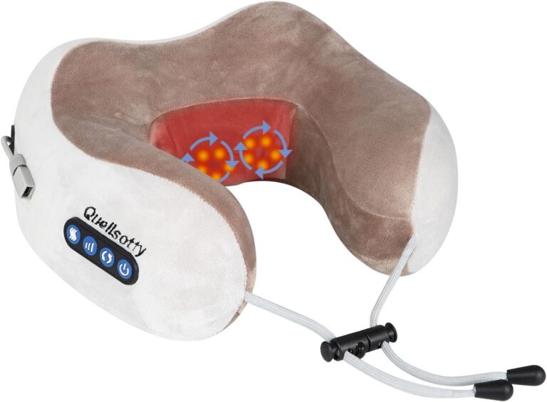 Lancement d’un massager cervical électrique sans fil pour soulager les douleurs au cou.