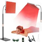 Lumière infrarouge : lampe de thérapie rouge de 225 LEDs pour le soulagement de la douleur.